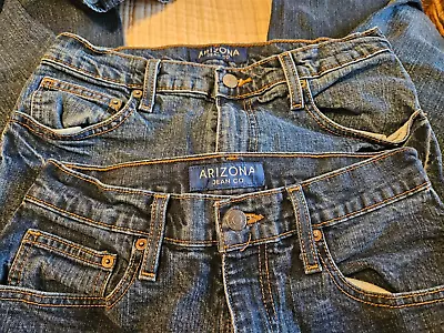 Arizona Jeans Lot Of 2 Size 28x34 Flex Slim Straight • $17.99