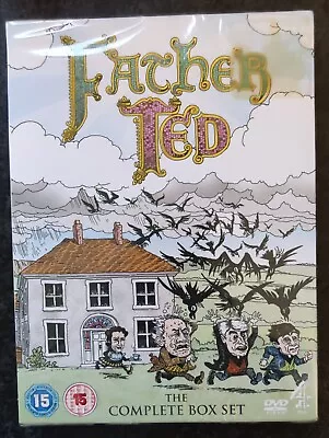 Father Ted - Complete Box Set 5x DVD & Artwork Cards Channel 4 Brand New  Sealed • £22.50