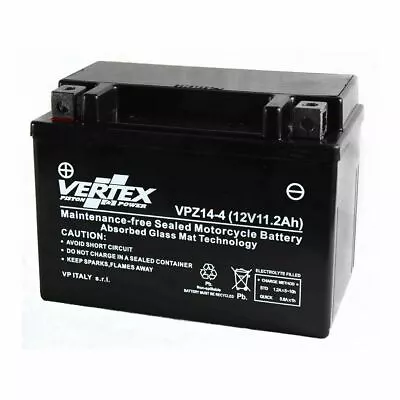 Vertex Premium Battery Kawasaki ZZR 1400 (ABS) (ZX1400D) 2008-2010 • £39.70