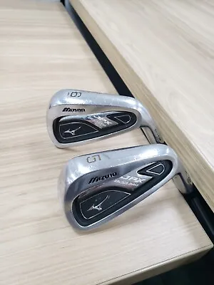 Lot Of 2 Mizuno JPX 800 Pro Single (RH) 6 & 5 Iron Dynamic Gold S300 Stiff Steel • $85