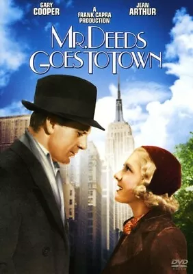 Mr. Deeds Goes To Town      (DVD 2008)   Gary Cooper   Jean Arthur  Frank Capra • $4.45