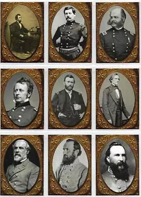 Civil War Chronicles Volume 1. Insert Set Of 9- Cards #CP1-CP9. Cult-Stuff 2013 • $19.99