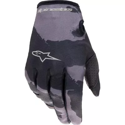 NEW Alpinestars Radar Iron Camo Kids Motocross Dirt Bike Gloves  • $30