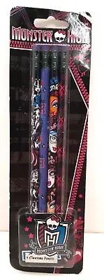 New Monster High 4 Clawsome Pencils School Supplies Party Favors Sealed • $4.97