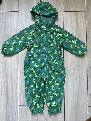 Baby Kids Boy Girl RAIN SUIT OVERALL PUDDLE- AGE 18-24 MONTH 1.5-2 Years 80-86CM • £5.99