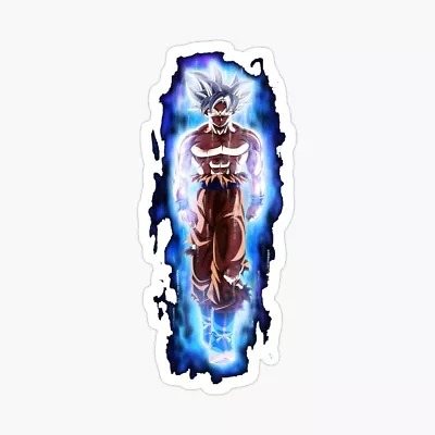 Goku Ultra Instinct Sticker Decal Vinyl For Car Truck Sticker 5 Inch • $6.45