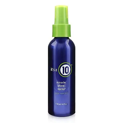It's A 10 Miracle Shine Spray With Noni Oil 4 Oz Packaging May Vary (Dented) • $13.99