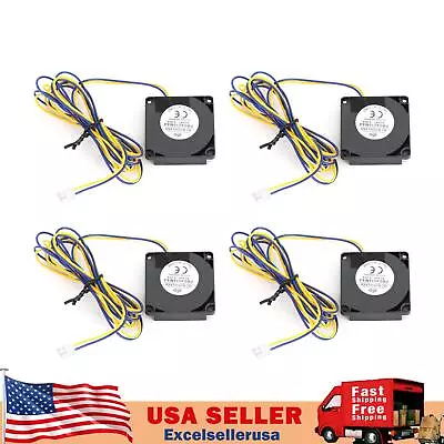 $15.89 • Buy 4x 3D Printer Cool Radial Turbo Blower Fan 24V 4010 40MM Fits ENDER 3 CR-10S PRO