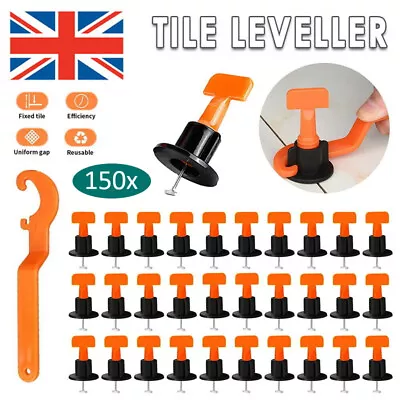 £4.69 • Buy Floor Wall Tile Levelling System Leveler Tools Set Kit Reusable Construction