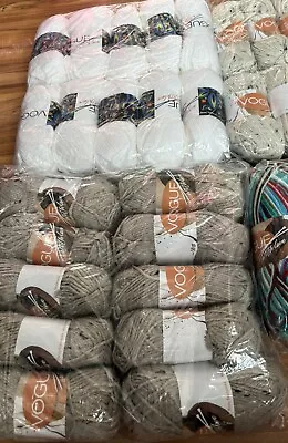 Bundle Mix BallsYarn 2.300g Total Weight Knitting Crochet Yarn • £0.99