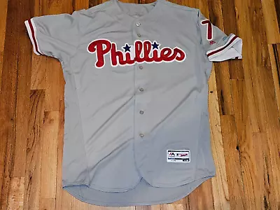 Maikel Franco Philadelphia Phillies Jersey Sz 48 Majestic Flexbase Authentic MLB • $74.99