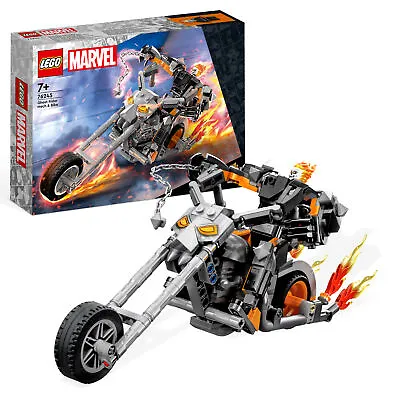 £15 • Buy LEGO Marvel: Ghost Rider Mech & Bike (76245)