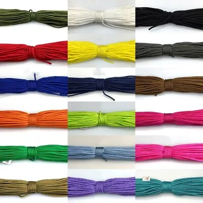 30M-60M Paracord Micro Cord 2mm Core Parachute Cord Tent Lanyard Rope Survival • $8.99