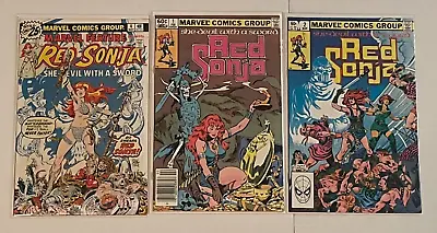 RED SONJA Bronze Age Lot Marvel Feature #4 & 1982 #1 & #2 MARVEL COMICS • $9.99