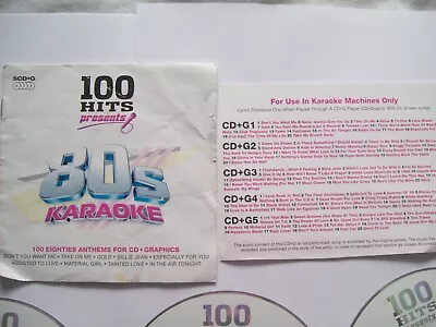 100 Hits Presents: 80's Karaoke - Various Artists • £4.99