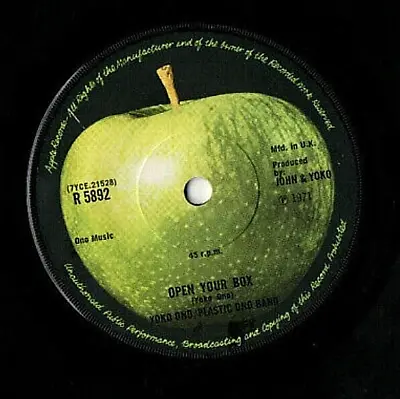 John Lennon / Yoko Ono Plastic Ono Band ‎– Power To The People - 7  Vinyl 1971 • £2.50
