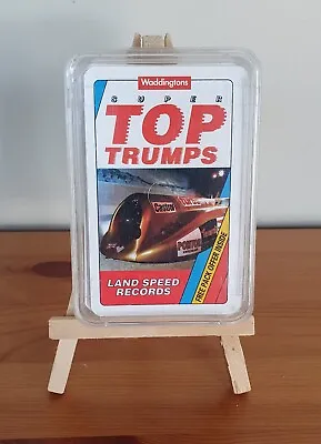 Rare Waddingtons Super Top Trumps Land Speed Records Card Game 1990s  • £4.99