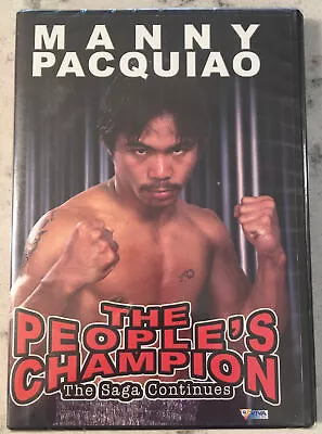 New & Sealed * Manny Pacquiao The People's Champion The Saga Continues Dvd * • $31.65