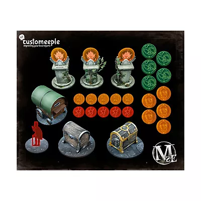 Customeeple Malifaux Accessory Gaining Grounds Set 2018 - Neverborn Pack New • $28.95