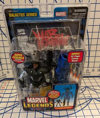 Toy Biz Marvel Legends Galactus Series WAR MACHINE Action Figure BAF NIB • $12.50