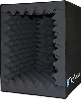 Vocal Booth Box Portable Sound Recording Reflection Filter Isolation Shield • $42.72