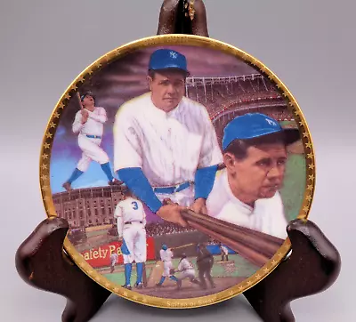 Babe Ruth Plate Sports Impressions --- Sultan Of Swat Limited Edition Plate • $11
