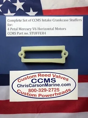 CCMS Mercury Outboard Racing Crankcase Stuffer Kit 4 Petal V6 • $85