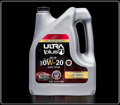 Ultra1Plus SAE 0W-20 Full Synthetic Motor Oil API SP ILSAC GF-6A (1 Gal - 4 QTS) • $36.70