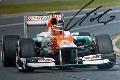 *** NICO HULKENBERG  -  TEAM FORCE INDIA  -  HAND SIGNED  -  F1 ***  7x5 Photo   • $4.99