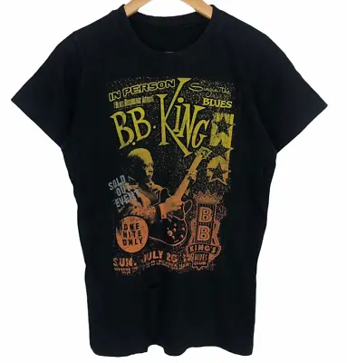 Vintage The Last Concert BB KING Shirt Short Sleeve Black Unisex S-4XL CC1212 • $18.99