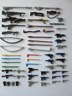 57 Vintage Star Wars Weapons Figures Lot  Repros TP • $31.99