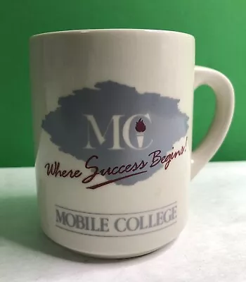 Vintage Mobile College Coffee Mug Tea Cup Alabama • $15