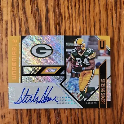 2018 Panini Unparalled Football Undeniable Sterling Sharpe14/35 Packers • $12.99