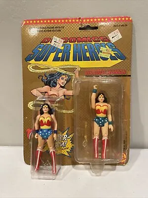 Wonder Woman W/Power Arm Super Heroes DC Comics 1989 NEW MOSC Vintage Toybiz LOT • $45