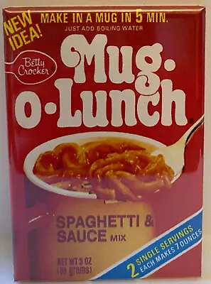 Mug O Lunch Magnet 2 X3  Refrigerator Locker Advertisement Retro Food • $6.95