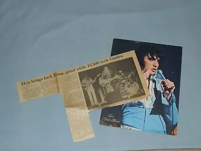 Nov 10 1971 Elvis  Tour Photo Album & Article  From (Boston Garden) • $19.99