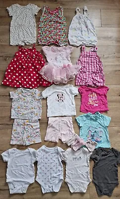 Baby Girl Clothes Bundle 9-12 Months Outfits Next GAP Mini Club 19 Items • £14.99