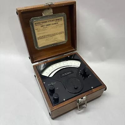 Sensitive Research DIRECT CURRENT VOLTMETER REFERENCE STANDARD The Singer Co. • $34.95