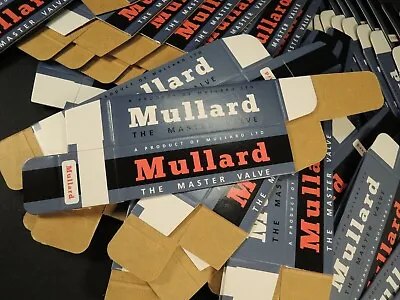 10 X MULLARD TUBE-BOX CARTON BOX For Radio Tubes 12AU7-12ax7/ecc803SE83CCE88CC • $6.99