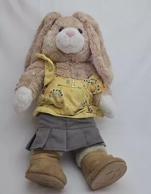 Build A Bear Cinnamon Swirl Bunny Plush Tan Floppy Ear Rabbit Stuffed Animal 16” • £15