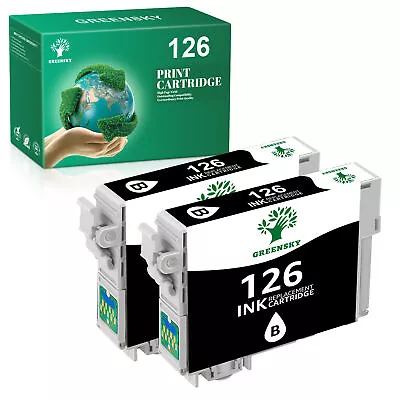 2 Pk 126 T126 Ink For Epson 126 Workforce 545 635 645 WF-3520 WF-3530 WF-3540 • $13.95