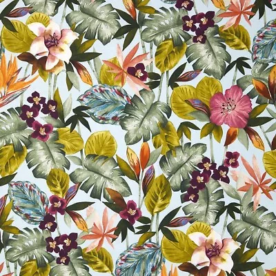 Yves Delorme Utopia King Duvet Cover King Shams 3pc Set Tropical Exotic Flowers • $585