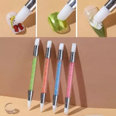 Nail Art Pens Nail Art Brushes Carving Dotting Pen DIY Manicure Tools • $3.54