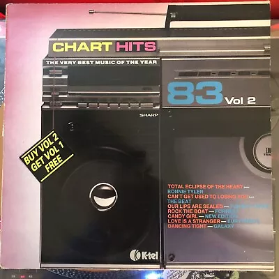 Chart Hits ‘83 Vol. 2 Vinyl Lp K-tel 1983 VG/VG • £3.02