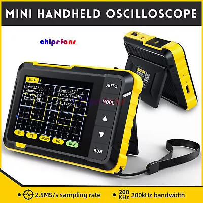 DSO 152 Handheld Small Oscilloscope Portable Digital Oscilloscope 200KHz 5V/1A • £25.19