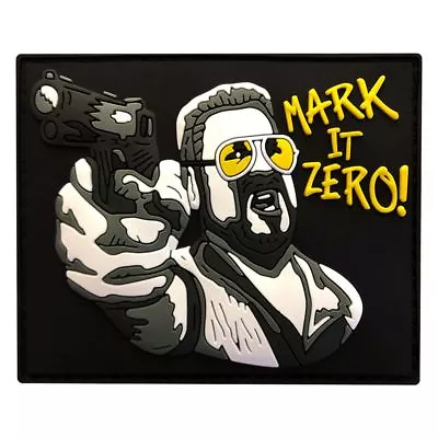 Mark It Zero Big Lebowski Hook Patch [3D-PVC Rubber-3.0 X 2.5 Inch -MZL-1]   • $7.99