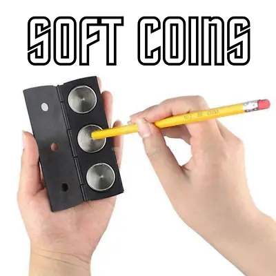 Soft Coins - Pencil Through 10p Coin Money - Magic Trick • £5.95