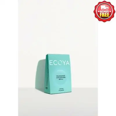 $21.95 • Buy Ecoya Car Diffuser Refill | Lotus Flower
