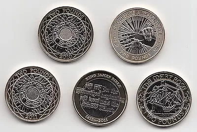 £10 • Buy Rare Two Pound Coin £2 2009 To 2023 Choose Your Year - Brilliant Uncirculated