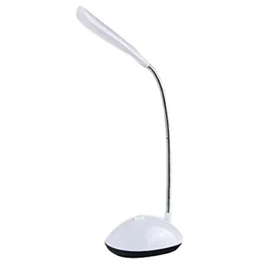 £5.35 • Buy Flexible LED Reading Light Dimmable Bedside Desk Top Table Lamp Battery Operated